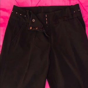 Black trousers dress pants